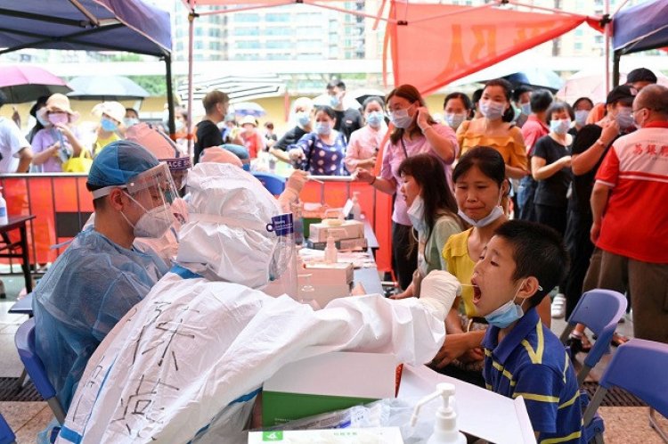 China says bringing Delta-driven Covid outbreak under control